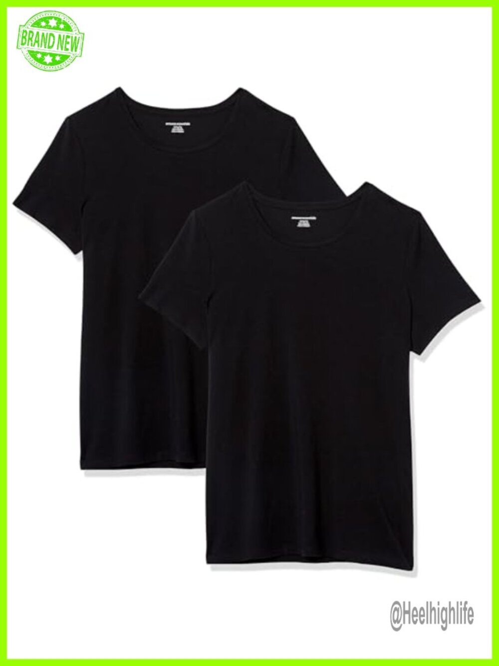 Women's Short Sleeve Crewneck Regular Fit Cotton Modal Tee